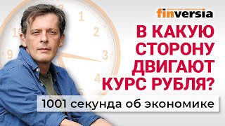 Дефицит бюджета и курс рубля. Что же опускают Центробанк и минфин? Экономика за 1001 секунду