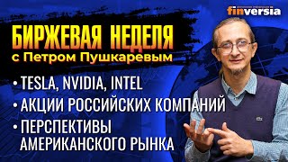 Tesla, Nvidia, Intel. Акции российских компаний. Перспективы американского рынка / Петр Пушкарев